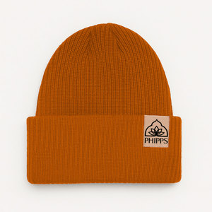 Phipps Logo Rustek Beanie Sienna